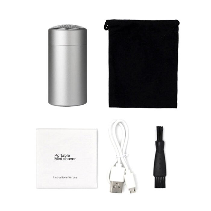 SD-05 Multifunctional Portable Car Turbo Mini Electric Shaver (Silver) - Image 3