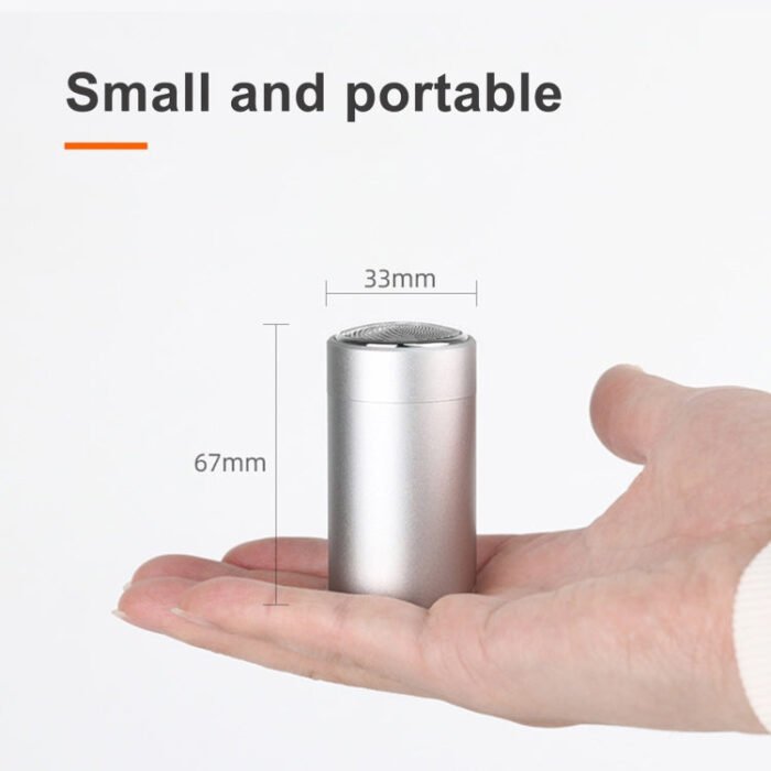 SD-05 Multifunctional Portable Car Turbo Mini Electric Shaver (Silver) - Image 4
