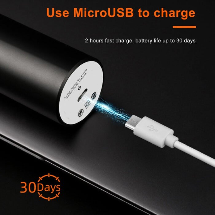 SD-05 Multifunctional Portable Car Turbo Mini Electric Shaver (Silver) - Image 10