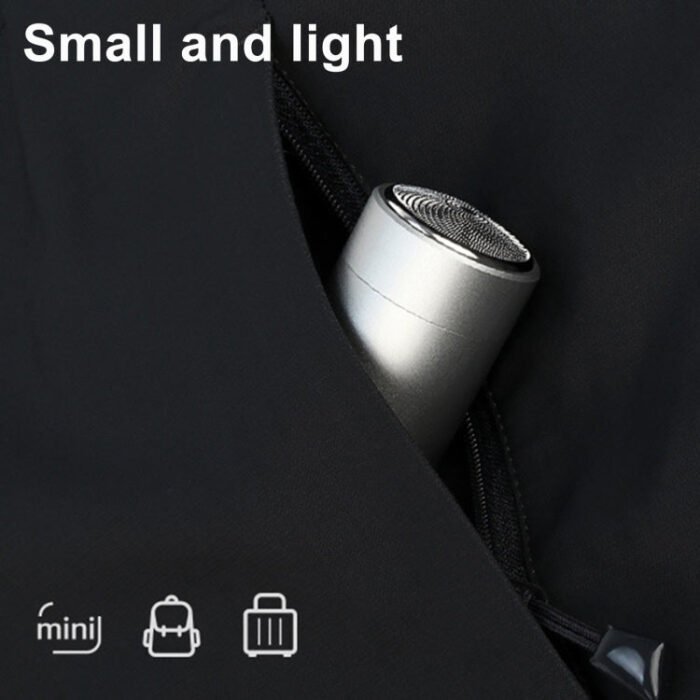 SD-05 Multifunctional Portable Car Turbo Mini Electric Shaver (Silver) - Image 12