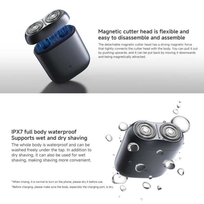 Xiaomi Mijia Electric Shaver S200(Grey) - Image 5