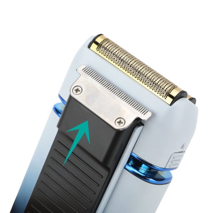 VGR V-362 5W USB Reciprocating Electric Shaver Bald Head Hair Clipper(Sky Blue) - Image 4