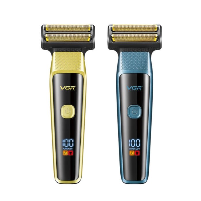 VGR V-366 5W USB 3 in 1 Nose Hair Care LCD Digital Display Electric Shaver(Yellow) - Image 2