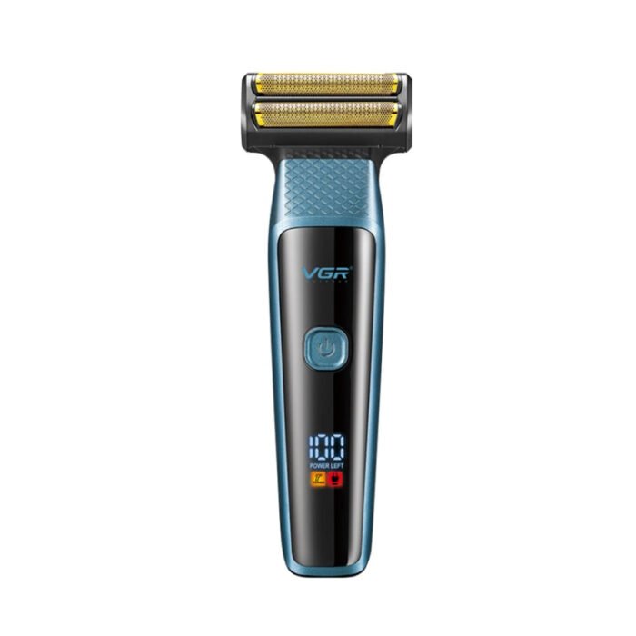 VGR V-366 5W USB 3 in 1 Nose Hair Care LCD Digital Display Electric Shaver(Blue)