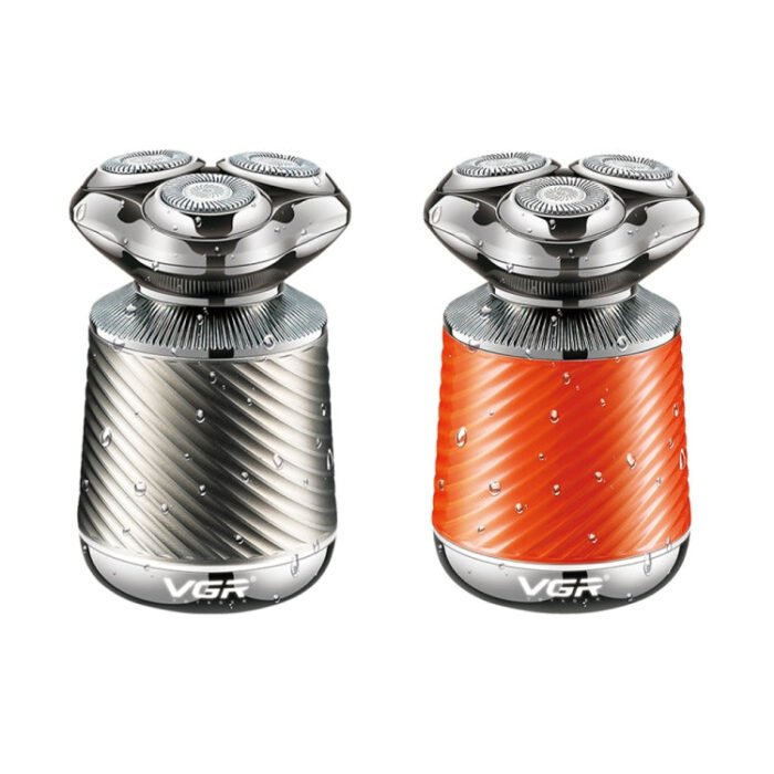 VGR V-391 5W USB 3 in 1 Smart Floating Three-Head Shaver(Silver) - Image 2