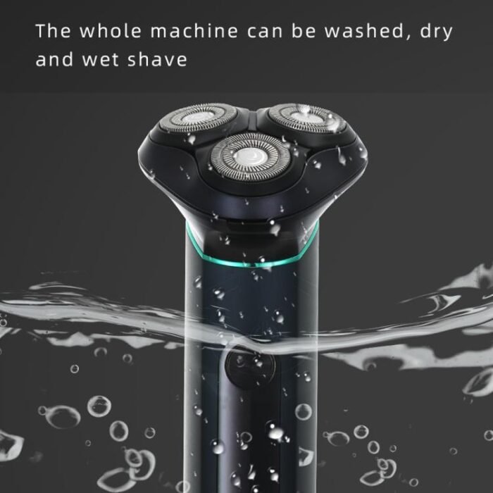 VGR V-310 Digital Display Three-blade IPX7 Electric Shaver(Black) - Image 7