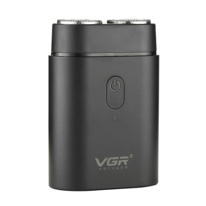 VGR V-341 Rotating 2 Cuttter Head Portable Electric Shaver(Black)