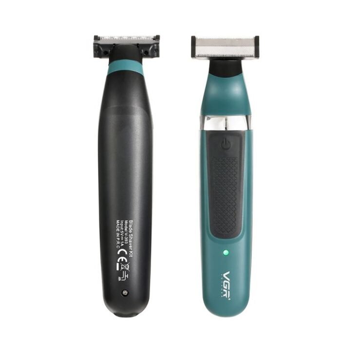 VGR V-393 Double Cuttter Head IPX5 Electric Shaver(Blue) - Image 2