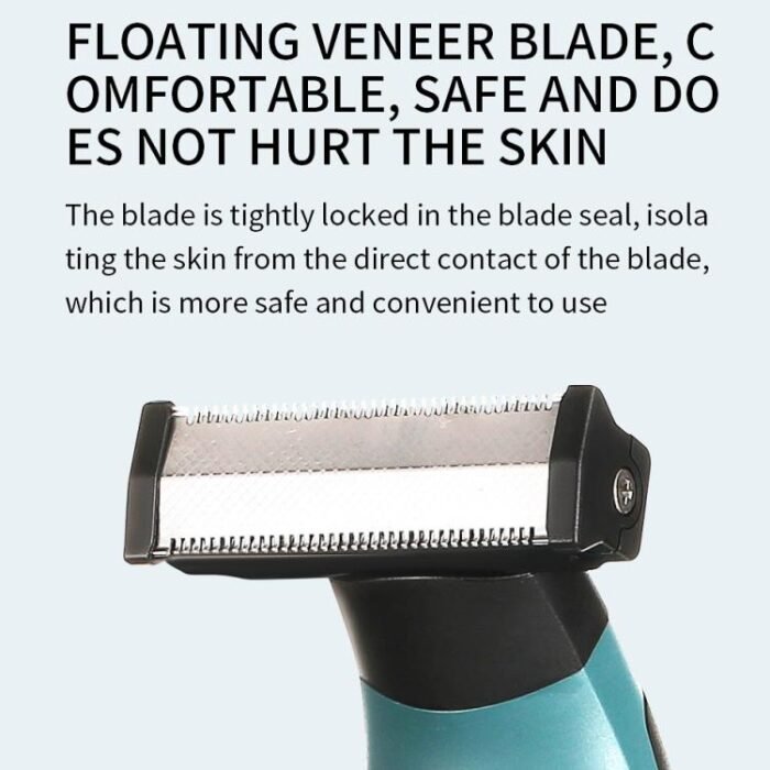 VGR V-393 Double Cuttter Head IPX5 Electric Shaver(Blue) - Image 6