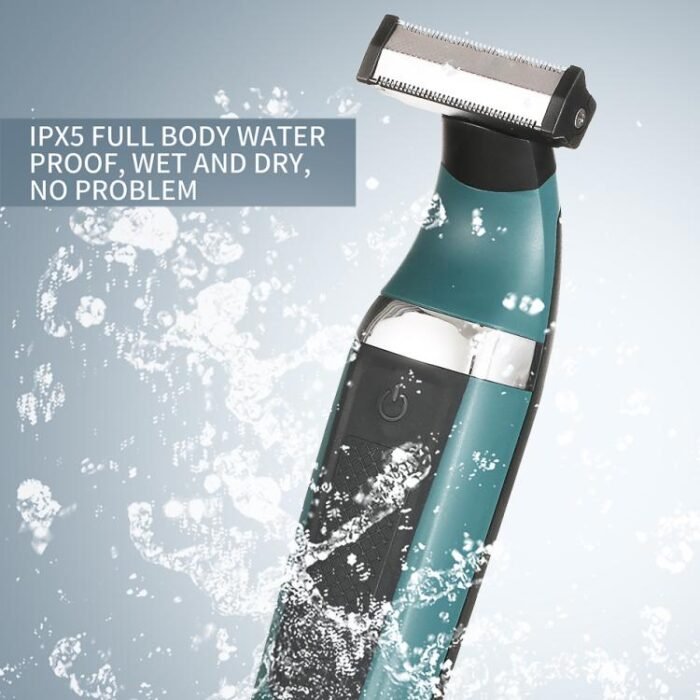 VGR V-393 Double Cuttter Head IPX5 Electric Shaver(Blue) - Image 8