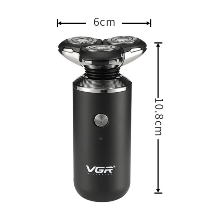 VGR V-317 5W USB Omnidirectional Three-dimensional Floating Three-network Electric Shaver - Image 2
