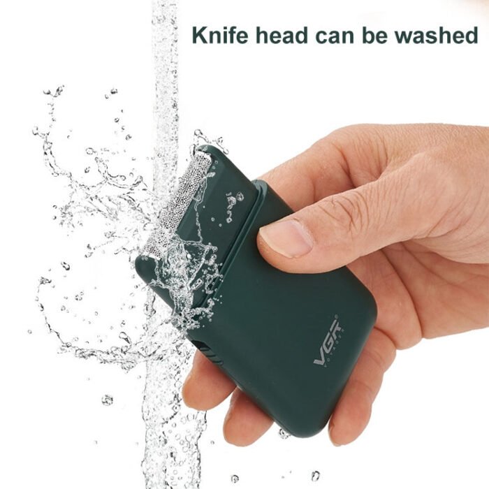 VGR V-390 5W USB Portable Reciprocating Electric Shaver (Black) - Image 6