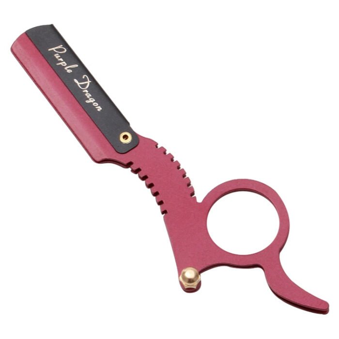 Stainless Steel Vintage Razor Thumb Razor(Red) - Image 2