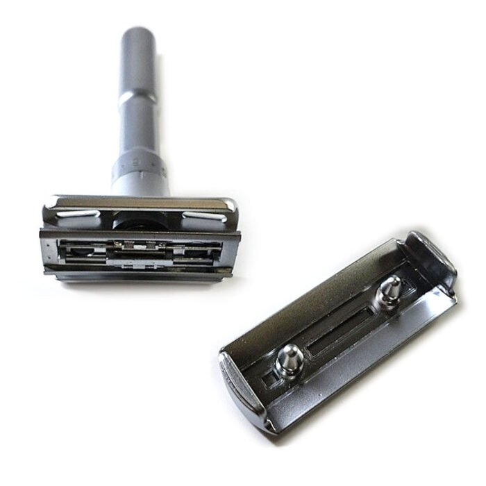 Men Vintage Adjustable Sharpness Double-sided Knife Holder Manual Razor - Image 3