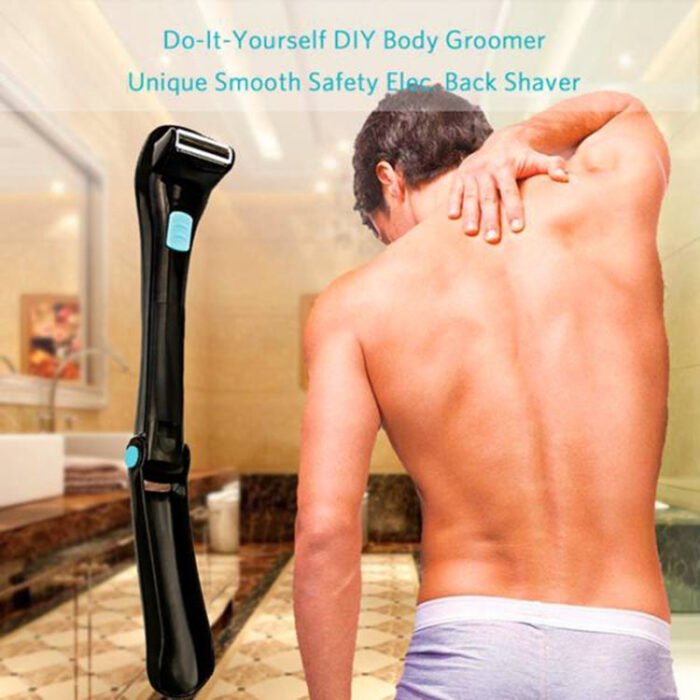 Foldable Long Handle Electric Shaver On Back - Image 8