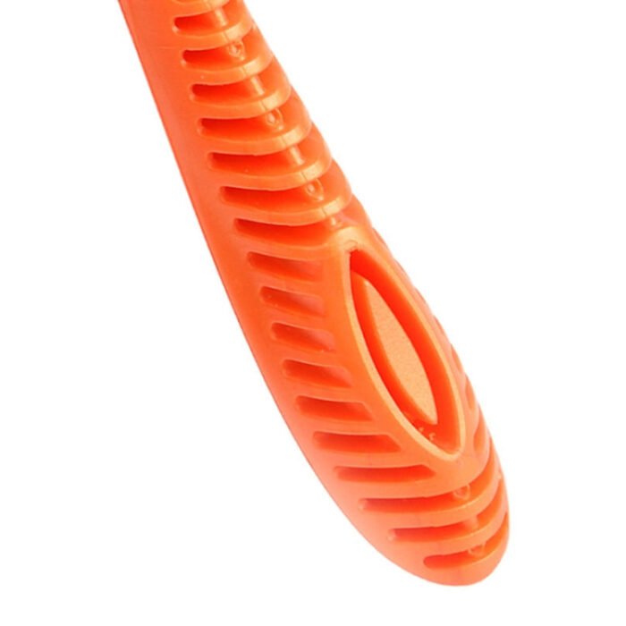 Five-layer Stainless Steel Disposable Cutter Head Disposable Manual Shaver(Orange) - Image 4