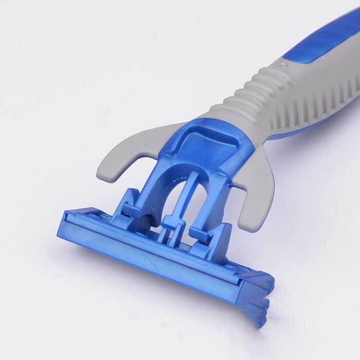1 Set Five-layer Stainless Steel Men Disposable Manual Razor Induction Rotary Cutter Head - Image 2