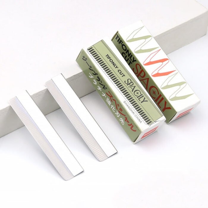 5 Box / Set Eyebrow Trimming Blade Stainless Steel Eyebrow Scraper(10 PCS / Box) - Image 6