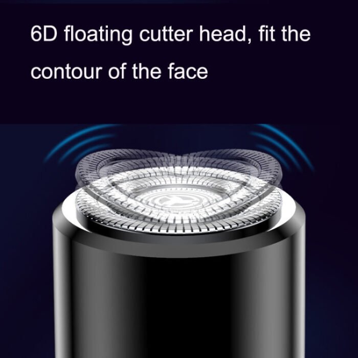 W-TX01 Mini Portable Electric Shaver(Black) - Image 4