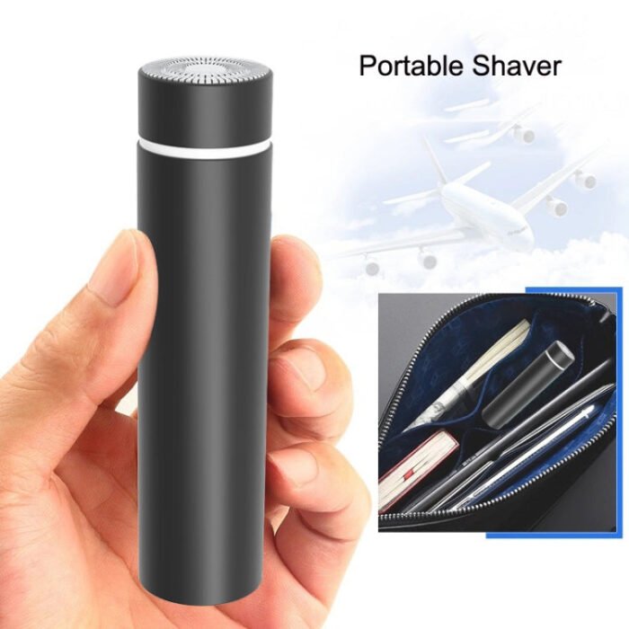 W-TX01 Mini Portable Electric Shaver(Black) - Image 6