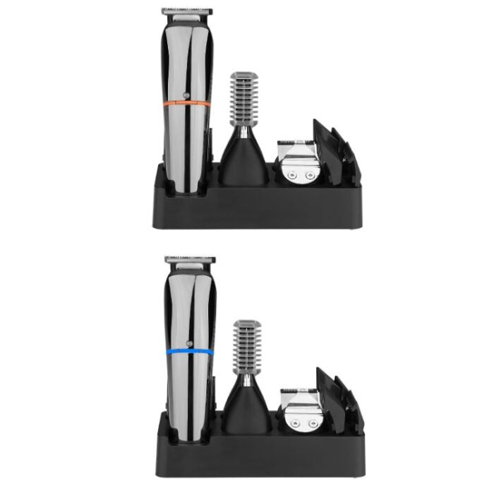 6 in 1 Household Multifunctional Hair Clipper Electric Shaver, Model: LK-860 Orange - Image 2