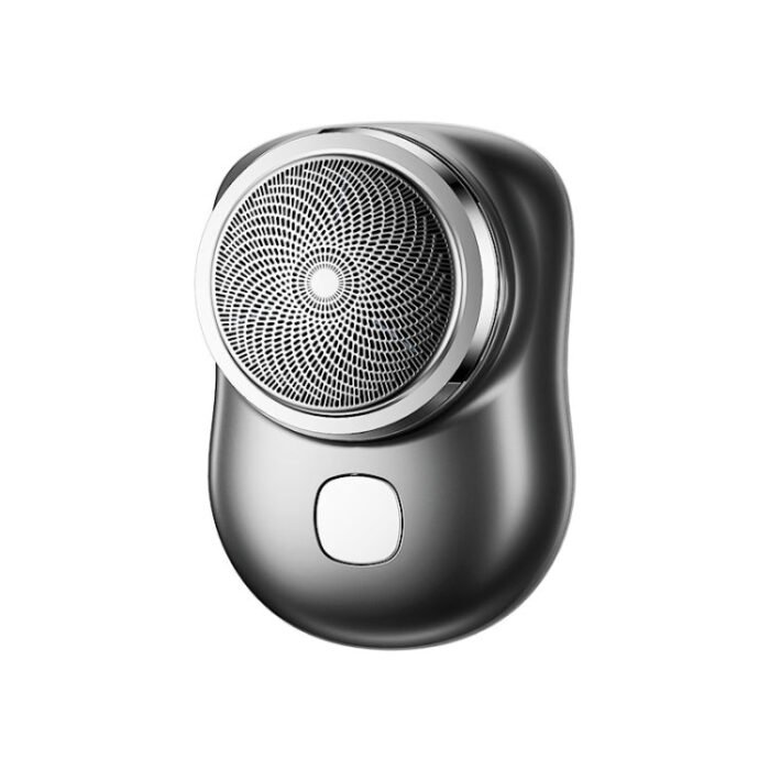 Electric Mini Shaver USB Rechargeable Waterproof Portable Razor(Black)