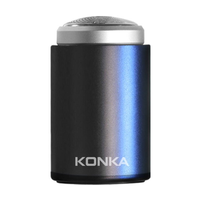KONKA Mini Portable Razor Outdoor Waterproof Men Razor, Color: Black