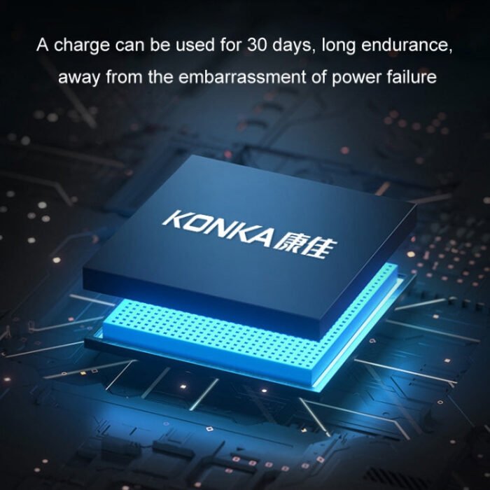 KONKA Mini Portable Razor Outdoor Waterproof Men Razor, Color: Black+1 Knife Head - Image 7