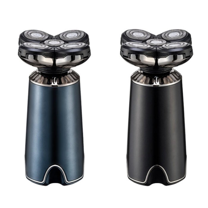 Men Multifunctional Electrical Shaver Rechargeable 5-Blade Shaving Razor(Black) - Image 2