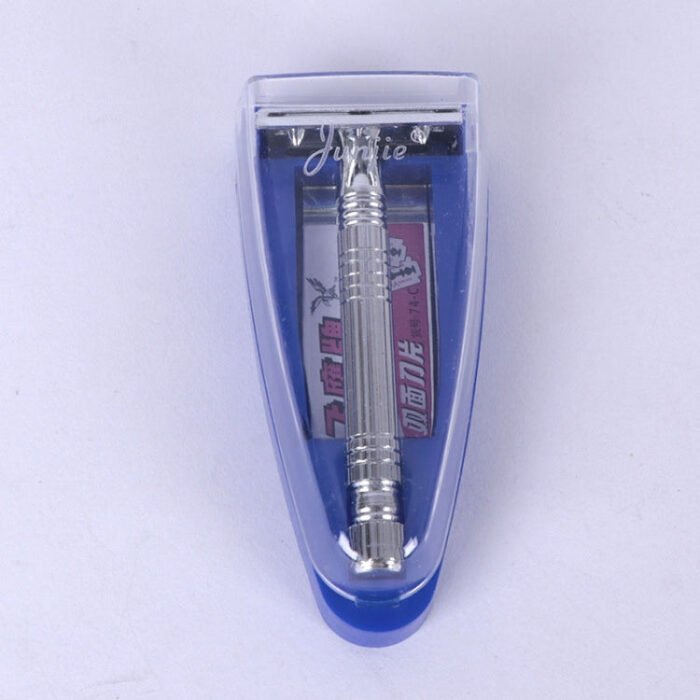 Junjie Shaving And Beard Razor Stand Old Style Double Sided Manual Shaver - Image 7