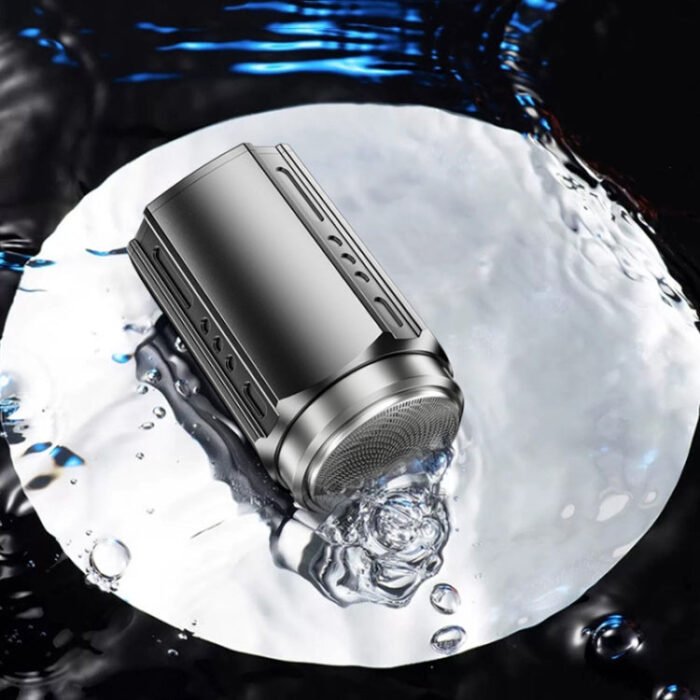 Smart Digital Display Electric Shaver Rechargeable Pocket Razor, Spec: Suspension Knife Net Guncolor - Image 2