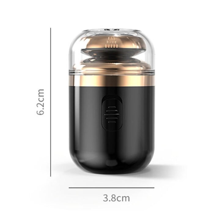 TY-500 2 in 1 Mini Portable Rechargeable Electric Shaver Shaving Razor(White) - Image 2