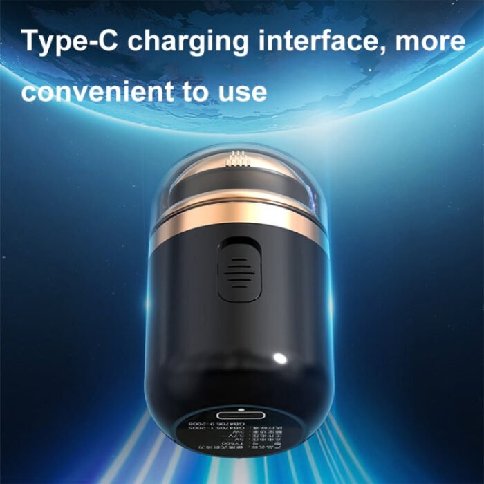 TY-500 2 in 1 Mini Portable Rechargeable Electric Shaver Shaving Razor(White) - Image 4