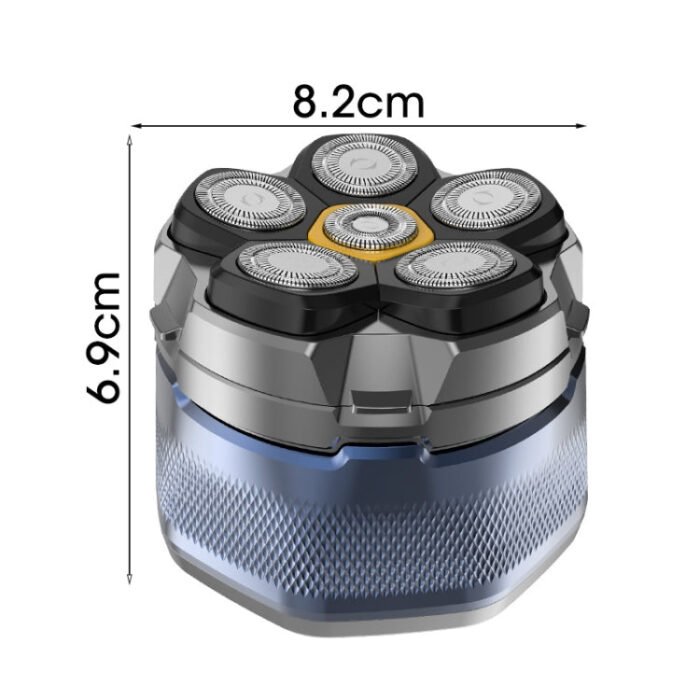 Magnetic Intelligent Six-Blade Washable Electric Shaver(USB) - Image 3