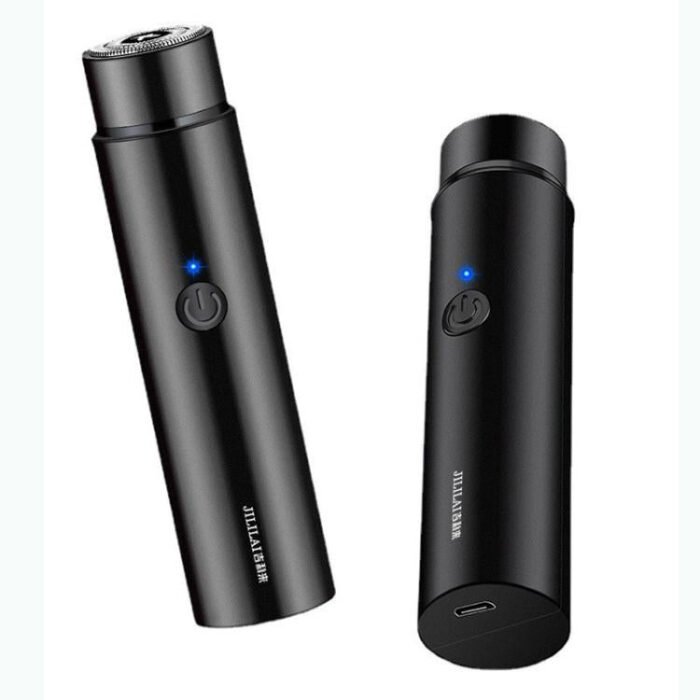 JILILAI 033 Electric Shaver Portable Mini Razor Car Electrical Shaver(Blue) - Image 3