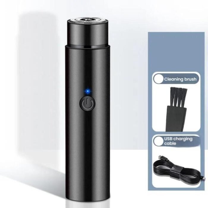 JILILAI 033 Electric Shaver Portable Mini Razor Car Electrical Shaver(Blue) - Image 5