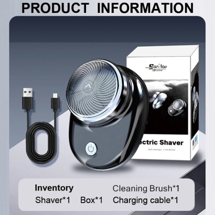 Portable Mini Waterproof Electric Shaver - Image 9